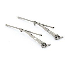 1/10 시뮬레이션 TRX4 TRX6 90046 SCX10III 원격 제어 경주 용 자동차 액세서리 서브 어셈블리 용 이동식 금속 와이퍼, 은