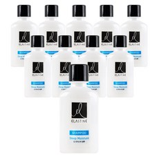 엘라스틴 모이스처라이징 휴대용 샴푸 여행용 미니, 10개, 50ml