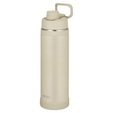 THERMOS 膳魔師 真空斷熱運動水瓶 保溫保冷隨行杯 附提環 FJU-1500, 米色, 1個, 1.5L