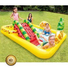 유아 튜브 미끄럼틀 사각풀장 옥상 물놀이 수영장 수영장보트 물놀이매트, 1개