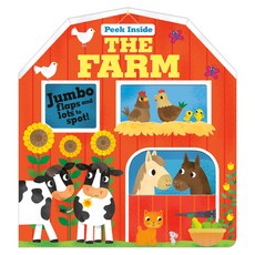(영문도서) Peek Inside: The Farm Board Books, Random House Books for Youn..., English, 9780593430569