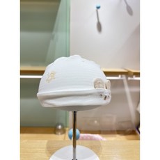 압소바HM (26년말띠아기)새싹곰 오가닉 신생모 (A1A31510), 백아이보리/42