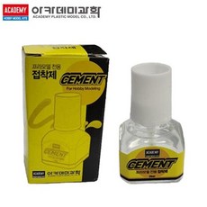 아카데미과학 프라모델 접착제 CEMENT 15901, 4개