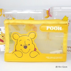 Disney 小熊維尼系列網沙收納包, 1個, 網沙包, 1