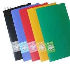 엠비아6 포켓화일 A4 적색 서류정리파일