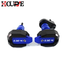 오토바이 액세서리 떨어지는 보호 프레임 슬라이더 페어링 가드 크래시 패드 보호대 G310R G 310R G310 R 2, 07 Blue