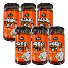 백종원의 만능양념장소스 370g, 6개