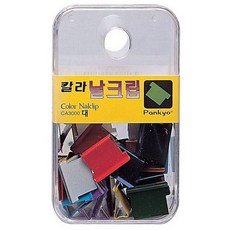 21개입 바이하츠 컬러날크립 CA-4000 대형 BW0339DC, 본상품