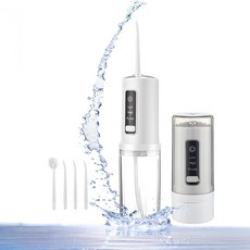 구강세정기 물치실 휴대용 무선 구강용품, 화이트, 1개