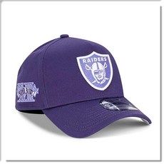 New Era Oakland Raiders 棒球帽, 紫, 1個