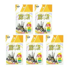 SMASH 원투편대카고낚시 밸런스 나팔 유동파이프 SM-P2104 5세트, 1개