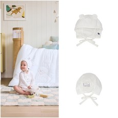 [AK플라자] [블루독베이비] 프리미엄실켓모자(CR)45-A70-010-08