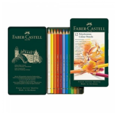 파버카스텔 폴리크로모스 유성색연필 12색, 단품