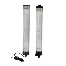 1PCS 공작기계 램프 CNC 선반 합금 형광등 방수 IP67 원통형 220V 9W 390mm 24V, 110v 230VAC