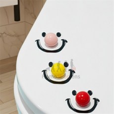 두두쇼핑몰샵 변기뚜껑 손잡이 변기커버손잡이 변기뚜껑손잡이 변기손잡이, 레드