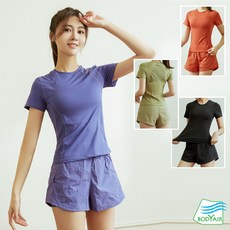 BODYAIR 短袖運動上衣與短褲套組