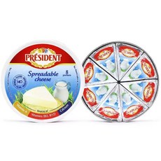 프랑스산 프레지덩 스프레더블치즈, 18개, 140g