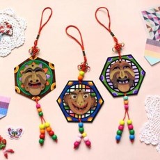 아트박스/도토리클래스 전통탈장식5set, 본품, 1개