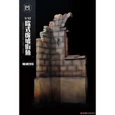 【616toys】 mmmtoys 1/12 歐式廢墟街角, 1個