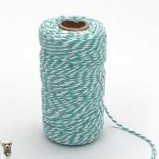 꿀이맘투 선물 포장 다용도 끈 100m 그린 선물포장끈