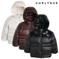 컬리수 아동 블럭 다운 패딩 점퍼 C244JM354P