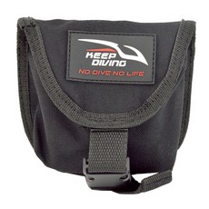 다이빙벨트 2KG 포켓 다이빙 웨이트 백 리드 웨이트 백 뒷면 플라잉 사이드 웨이트 벨트 병 스트랩 5MM 웨빙 적합, 검은 색