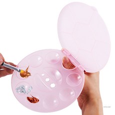WSMall 10구 미니 팔레트 물감파레트, 1개, 10칸