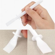 조색칼 페인팅 학용품 스페츌라 나이프 스패츌라 주걱 화방도구, 1개