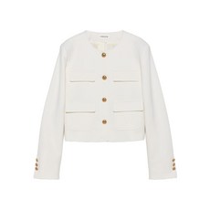 파로쉬 버튼 플랩 포켓 재킷