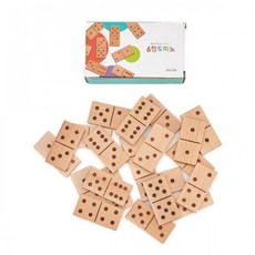 안쌤의 사고력 수학 퍼즐 6점 도미노 퍼즐, 6점도미노 교구