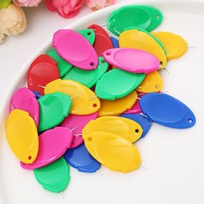 초간단 사용 바늘 실끼우개 손 바늘 바느질 실 꿰기, 랜덤, 12개