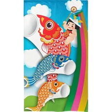 Noren Kobo 노렌코보 코이노보리 노렌 가림막 태피스트리 85x150cm