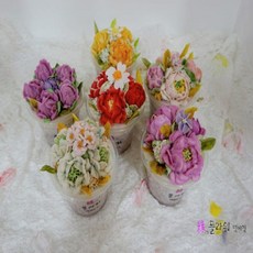 의정부 양주 앙금플라워떡케이크 답례품 행사 기념 떡케익 컵설기 미니 케익 미니2호/돔형, 1g, 1개