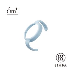 小獅王辛巴Simba 蘊蜜寬口奶瓶防滑把手 (多色可選) 寶寶學飲訓練, 1個, 晨藍