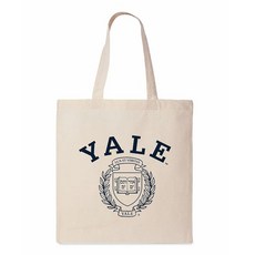 Northwest Yale Bulldogs Seal Lockup 캔버스 토트백 38.1x40.6cm(15x16인치)