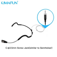 KIMAFUN Pro 유선 헤드셋 마이크 피트니스 요가 수업 회전 필라테스용 무지향성 콘덴서, 01 빠른  Mainland, 01 WP88-Black-C2