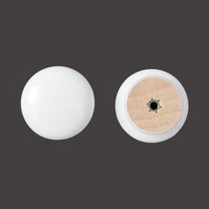 빈티지 원형 DK85 E 4p 나무 가구손잡이 17488ea 1(PC)