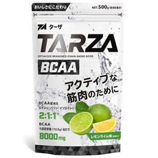 TARZA 타자 BCAA 8000mg 아미노산 구연산 파우더 레몬 라임 맛 500g, 1개, 1g