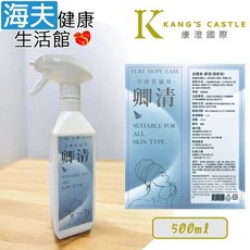 【海夫】皮護易-暮沐 沐浴乳 卿清 潔膚慕斯 潔膚液 長效檜木清香 全膚質適用(1000ml 500ml 500ml), 1個, 潔膚液500ml*1入