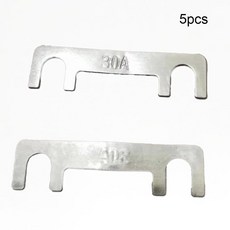 자동차 퓨즈 키트 플랫 타입 32V 포크 볼트 배터리 퓨즈 브래킷 30A 100A 전자 5, 1개