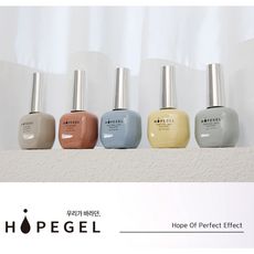 1+1 (교차선택) 젠틀핑크 홉젤 기초젤5종, 베이스젤+탑젤미드, 1개, 15ml