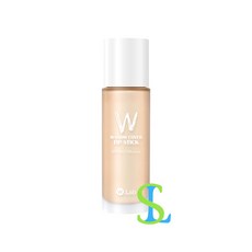 W.Lab 我好棒棒遮瑕粉底液 控油 水感 保濕 40ml, 白蓋,#21 明亮膚