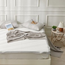 [Qmax 0.48]최상급 냉감패드 여름 쿨링매트 쿨매트, 화이트, 냉각 섬유