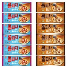 한성 롤피자스틱 콤비네이션 피자 6개 + 불고기 피자 6개 / 한입피자 미니피자, 12개, 80g