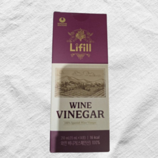 라이필 와인 비니거 비네거 프리미엄 와인비니거 유기산 폴리페놀 라이필와인비니거 마그네슘 칼슘 철 인, 3박스, 210ml