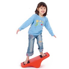 위플레이 균형시소 가로 55 x 세로 24 x 높이 15cm 고무 재질/어린이 시소/시소놀이/실내시소/균형감각 향상, 1개