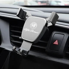 호환 ABS 차량 Alfa Romeo Giulietta GT 159 147 156 Mito Brera Giulia F1 Stelvio Volante 용 매트 전, 02 Alfa Romeo-B-Silver