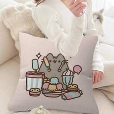 만화 베개 커버 툰 선물 쿠션 침실 홈 소파 의자 좌석 장식 케이스, 3. z5