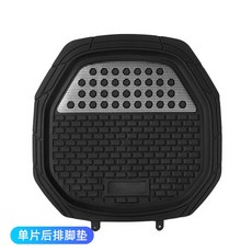 汽車腳墊 適用於主駕駛座 防水防滑耐髒 可裁剪 矽膠地毯式腳踏墊 KJZO A3, 後排單片