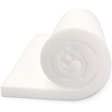 FOAYFOA 고밀도 1인치 두께 너비 36인치 길이 96인치 실내용 폼 쿠션 교체, 1" x 36" 96"